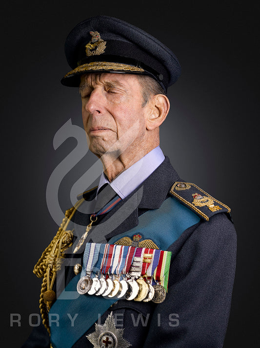 Limited Edition Unseen Portrait of H.R.H The Duke of Kent
